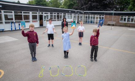 REDROW JUMPS IN TO SUPPORT SCHOOL