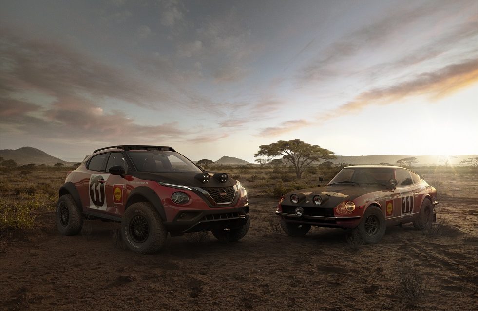 issan JUKE Rally Tribute Concept: celebrating the 50th anniversary of the iconic 240Z’s East African Rally victory