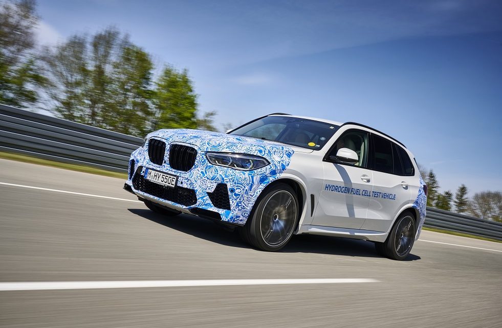 Everyday testing of BMW i Hydrogen NEXT with hydrogen fuel cell drive train begins