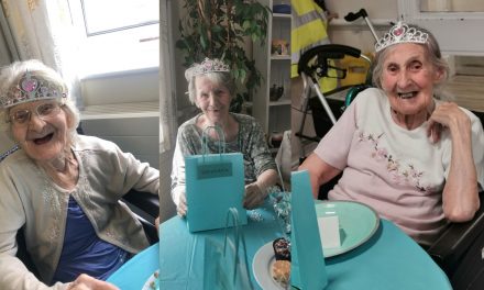 Afternoon tea at Tiffany’s for queens of Bolton care home