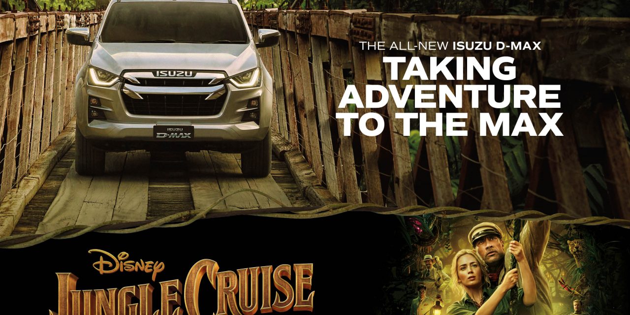 Adventure to the Max – Isuzu UK celebrates the release of Disney’s Jungle Cruise