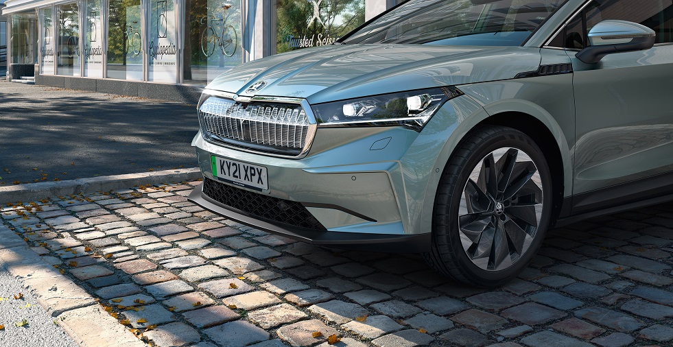 ENYAQ iV faces the future with striking new Crystal Face grille option