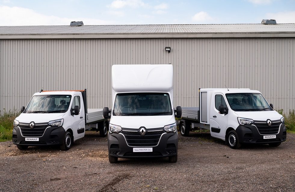 Renault PRO+ details most versatile EVs with new Master E-Tech conversions