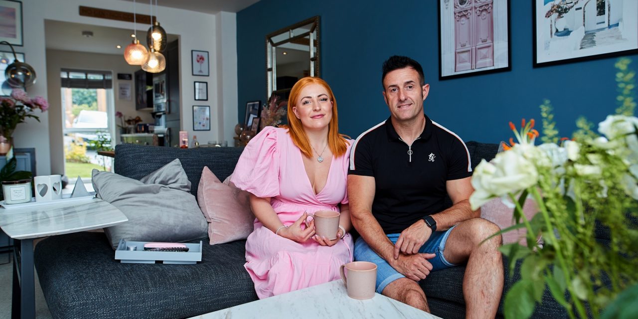 COUPLE FALL IN LOVE WITH NEW HOME