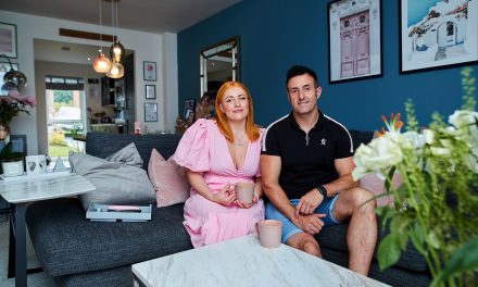 COUPLE FALL IN LOVE WITH NEW HOME