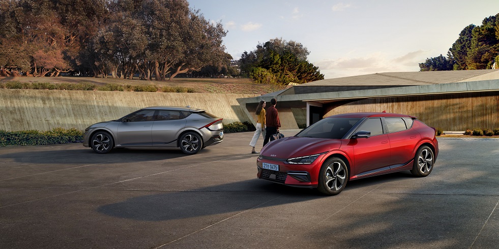 The Kia EV6 achieves product carbon footprint certification from the Carbon Trust