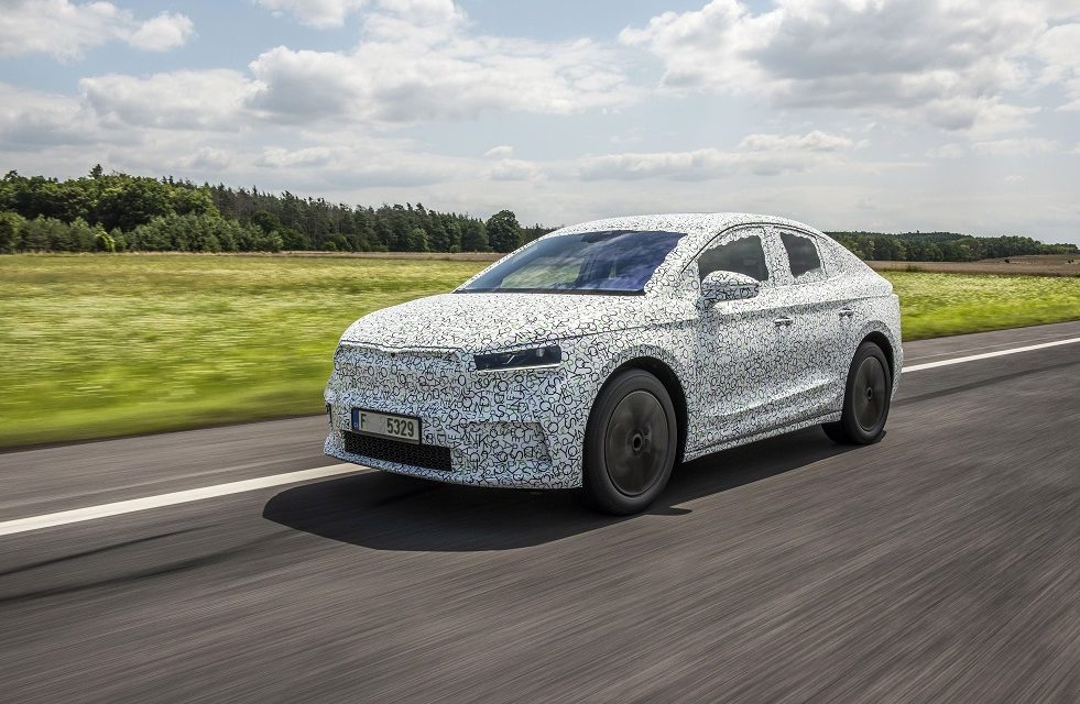 The ŠKODA Enyaq Coupé iV: electromobility at its most elegant