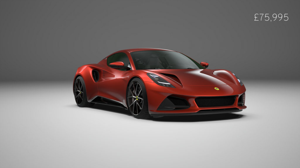 Lotus confirms full specification and price of all-new Emira V6 First Edition