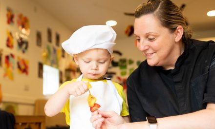 Kids take over the Kitchen at Altrincham nursery