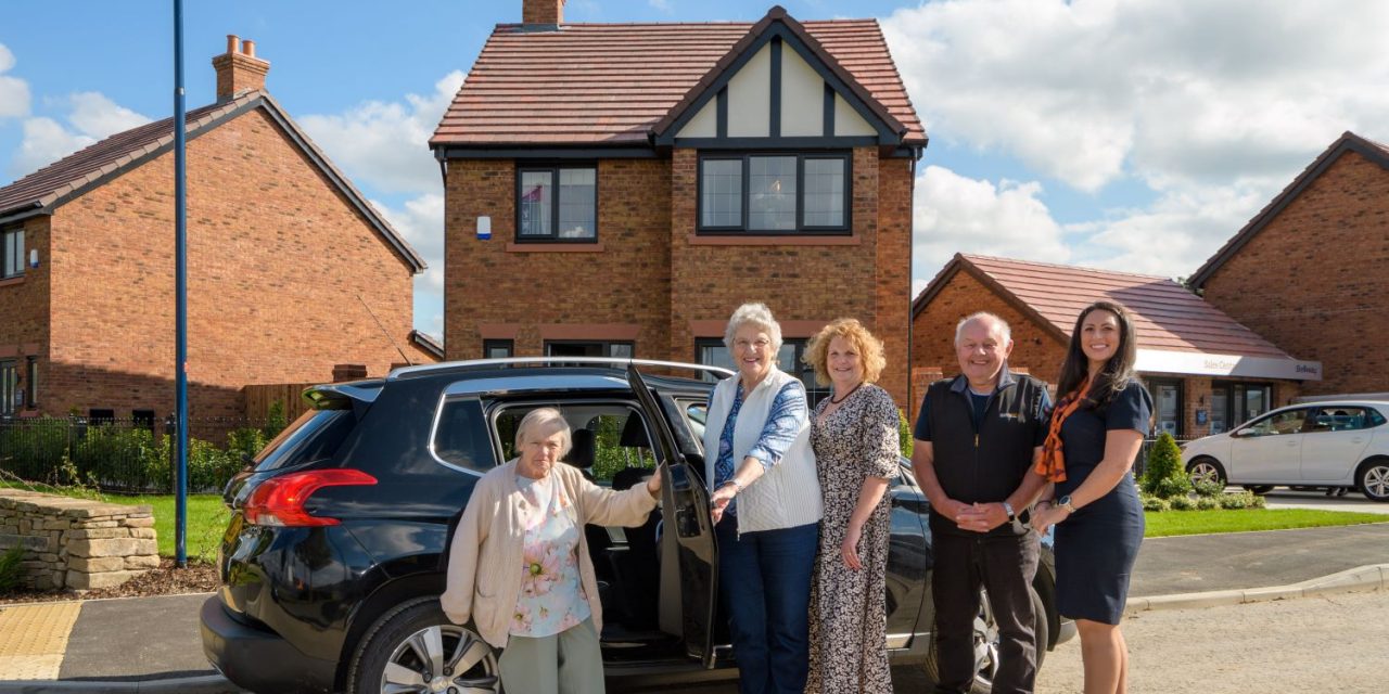 Bellway’s charitable donation received with open hands