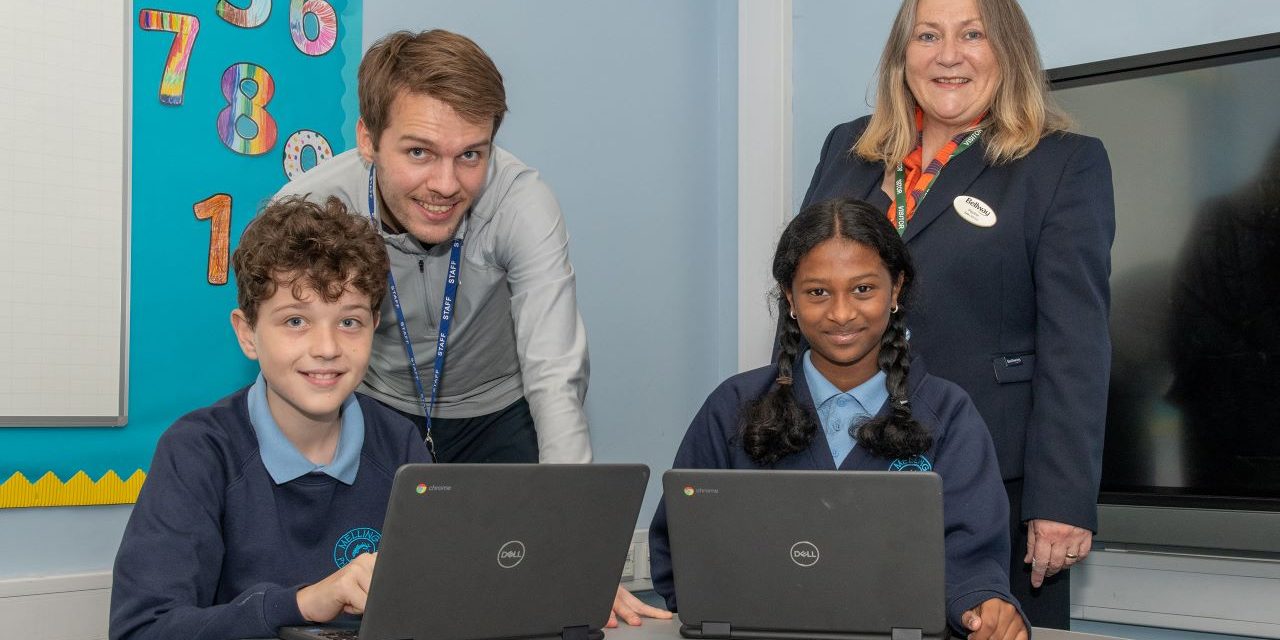 Bellway buys chromebooks for Melling Primary pupils