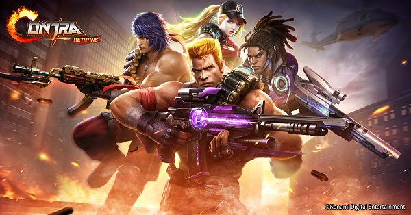 CONTRA RETURNS, A NEW ENTRY TO THE CLASSIC ACTION GAME FRANCHISE, LAUNCHES ON MOBILE DEVICES THIS SUMMER