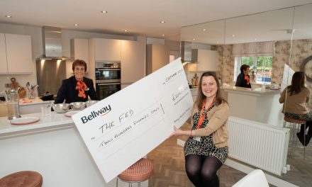 Prestwich charity receives donation from Bellwaya