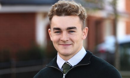 MANAGEMENT TRAINEE TUNES INTO NEW ROLE WITH CASTLE GREEN HOMES