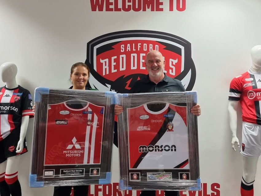 Kingsland Drinks Group confirm seventh season of sponsorship with Salford’s Red Devils Rugby Club