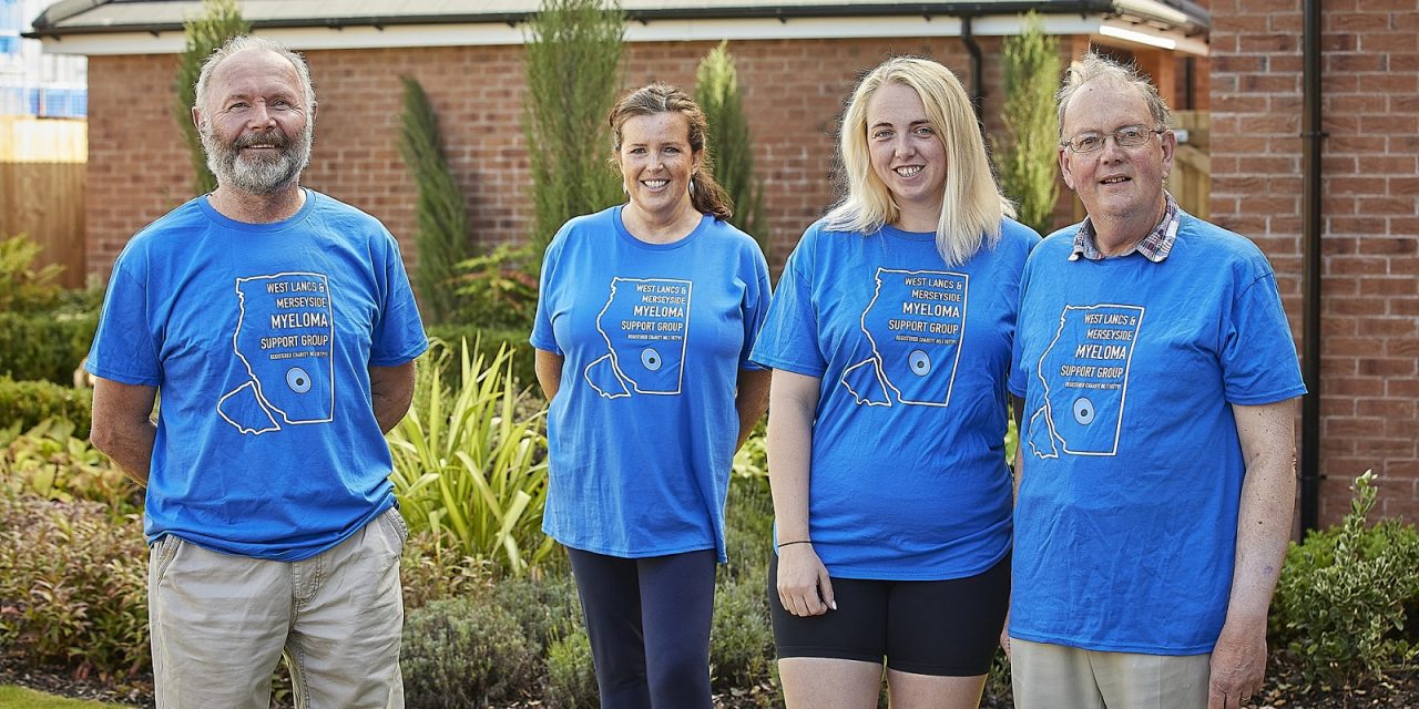 NORTH WEST DEVELOPER PROVIDES £1,000 HELPING HAND FOR RUNNING COSTS FOR MYELOMA SUPPORT GROUP