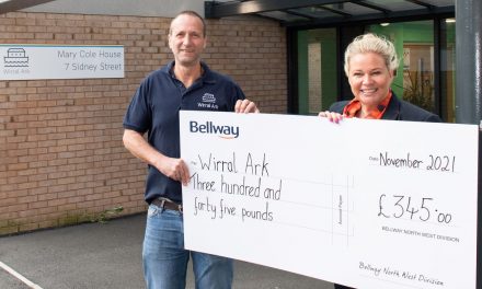 Bellway helps homeless with Wirral Ark