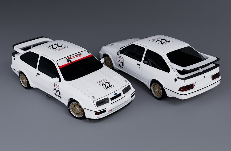 CNC Motorsport AWS announces build of three continuation Andy Rouse Engineering Ford Sierra RS500 Group A Touring Cars