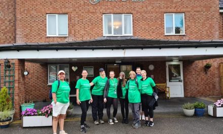 Dedicated care home staff raise over £4000 during sponsored walk