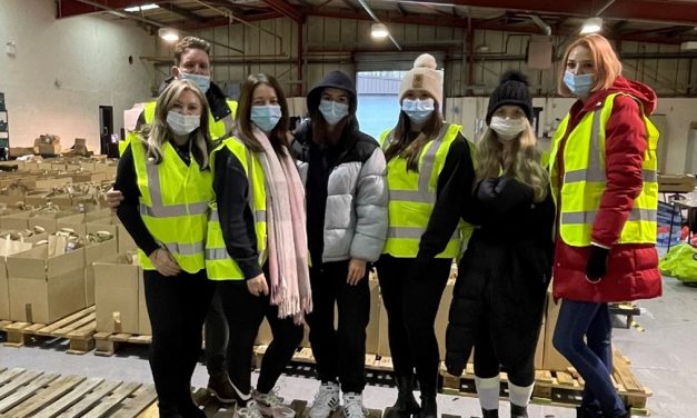 DRP employees volunteer at Christmas foodbank initiative