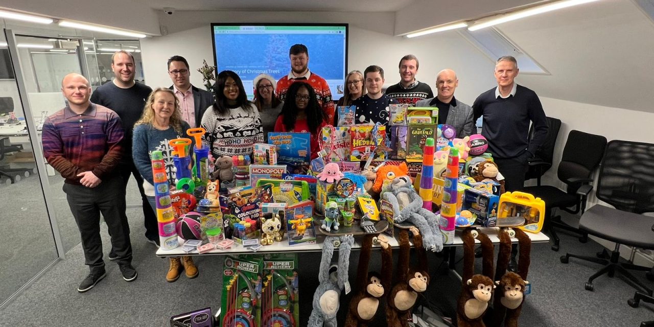 Altrincham Business Donates Xmas Gifts for Kids in Care