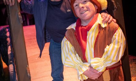 Celebrity Audience for opening night at Blackpool Grand Theatre panto