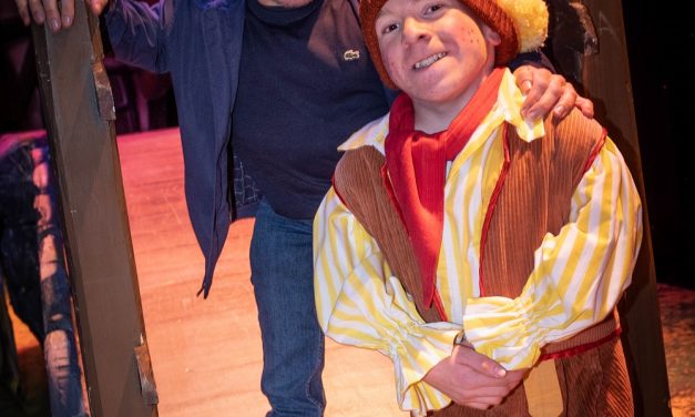 Celebrity Audience for opening night at Blackpool Grand Theatre panto