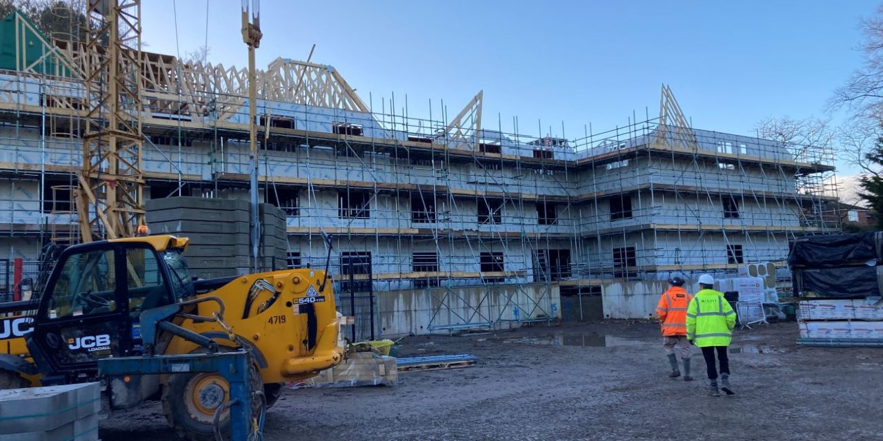 Build is progressing well at £15m New Care facility in Lymm