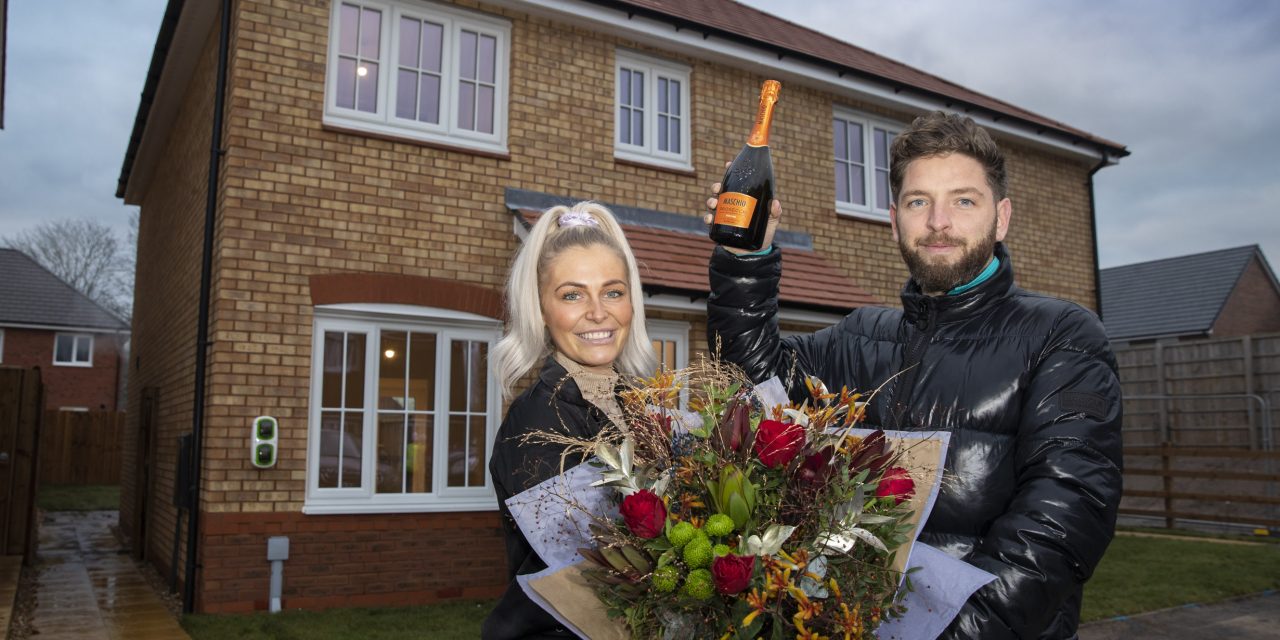 COUPLE MAKE A FRESH START IN A NEW HOME AFTER FIRE