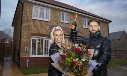 COUPLE MAKE A FRESH START IN A NEW HOME AFTER FIRE