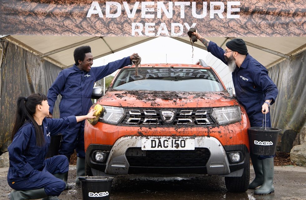 From suds to mud! New Dacia mud wash opens in London for 4×4’s in need of an adventure