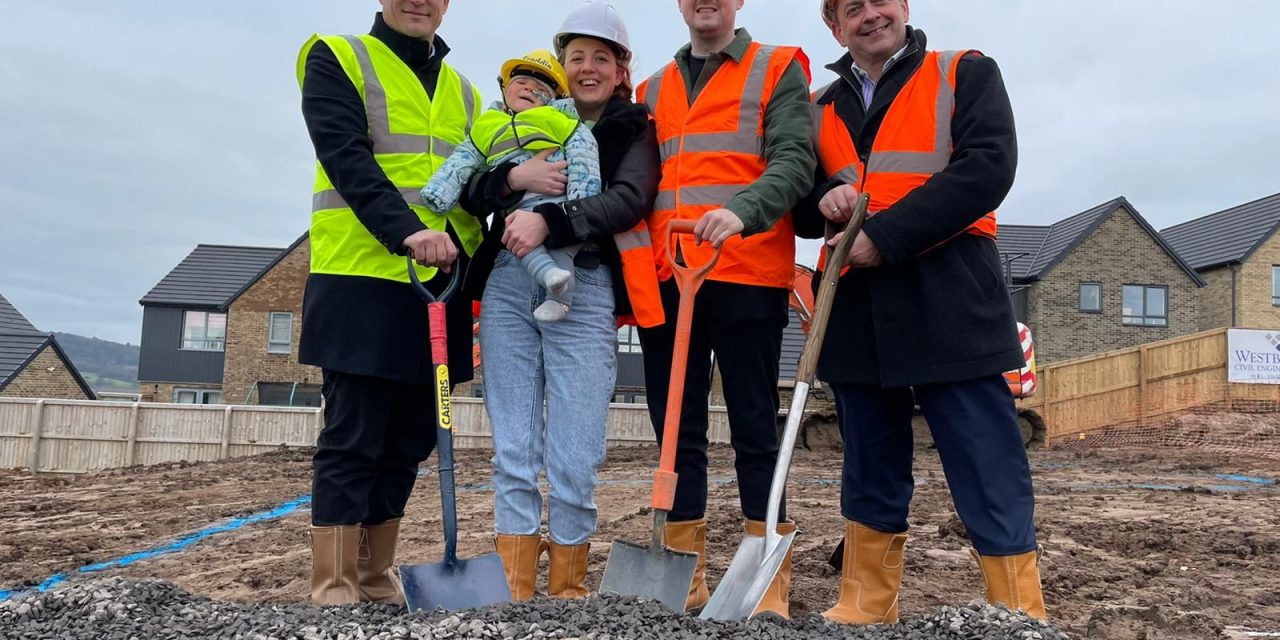 YOUNGEST EVER “SITE MANAGER” HELPS BREAK GROUND AT CHARITY HOUSE
