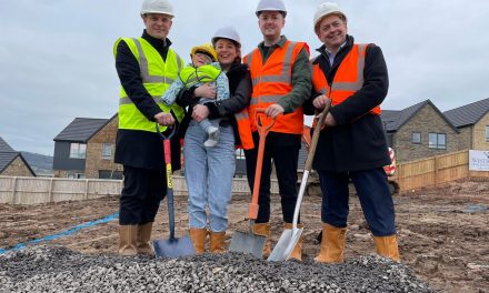 YOUNGEST EVER “SITE MANAGER” HELPS BREAK GROUND AT CHARITY HOUSE