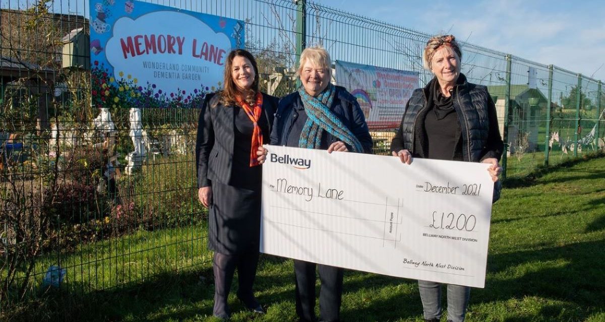 Halewood dementia charity receives £1200 from Bellway
