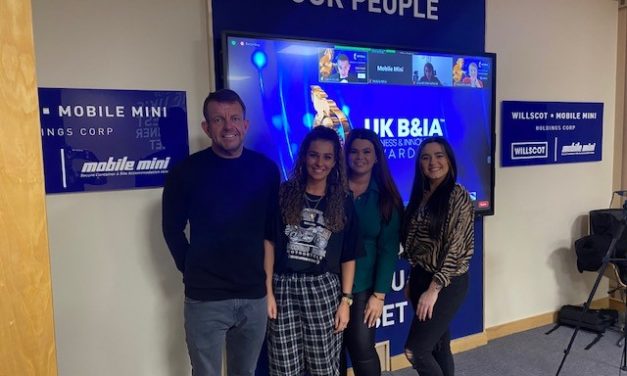 Mobile Mini recognised for Customer Experience (CX) success at UK B&I Awards
