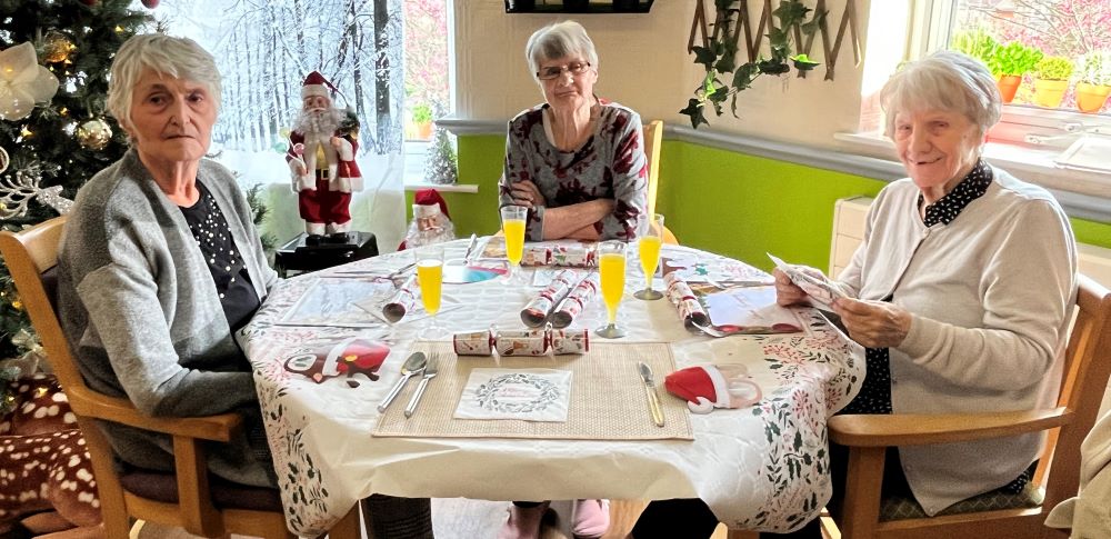 Christmas comes early to a Bolton care home