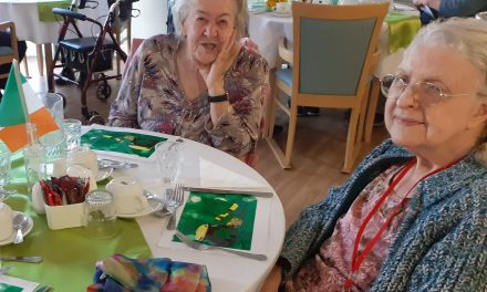 Stockport based care home celebrates St Patrick’s Day with themed menu and Irish quiz night