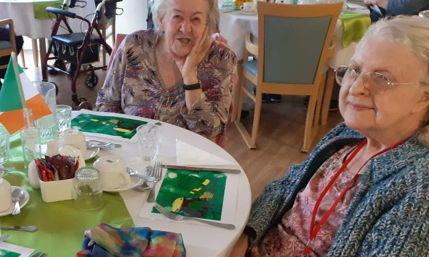 Stockport based care home celebrates St Patrick’s Day with themed menu and Irish quiz night