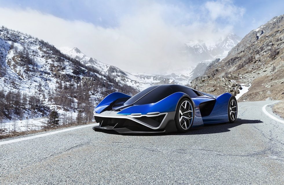 The Alpine A4810: The latest concept unveiled by students at the IED Design School