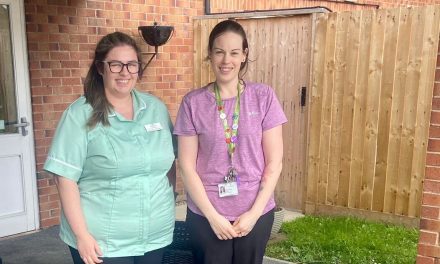 Devoted nursing home staff take on 100km charity dog walk