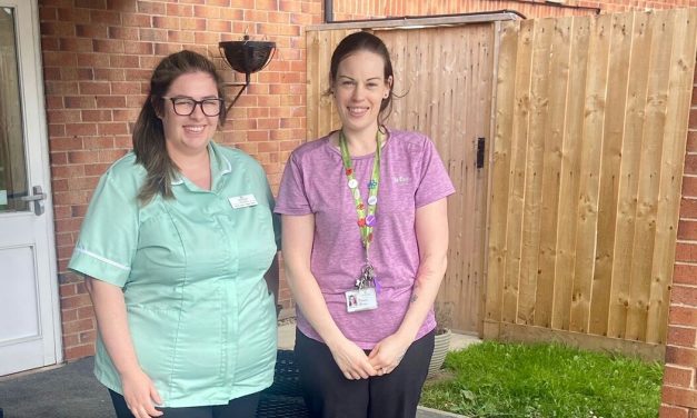 Devoted nursing home staff take on 100km charity dog walk