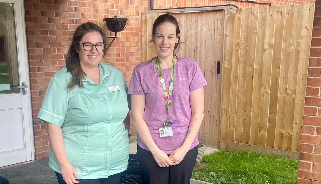 Devoted nursing home staff take on 100km charity dog walk