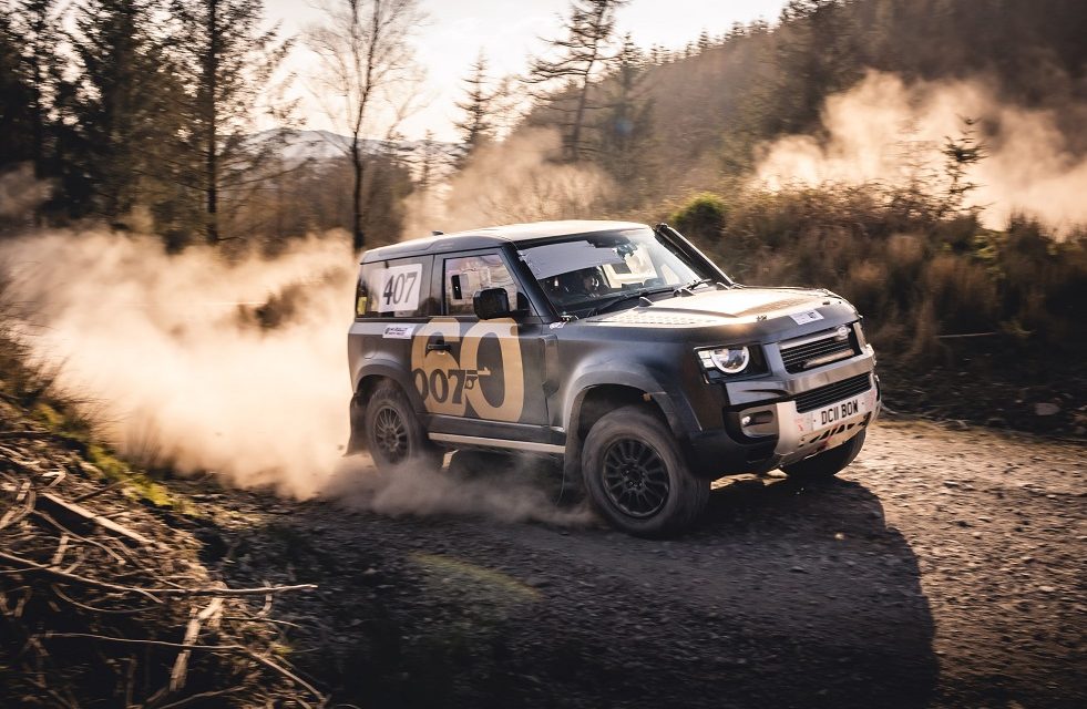 James Bond stunt driver Mark Higgins makes winning rally return in Bowler Defender Challenge