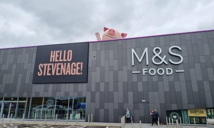 M&S’s new flagship Stevenage store unveils striking exterior signage