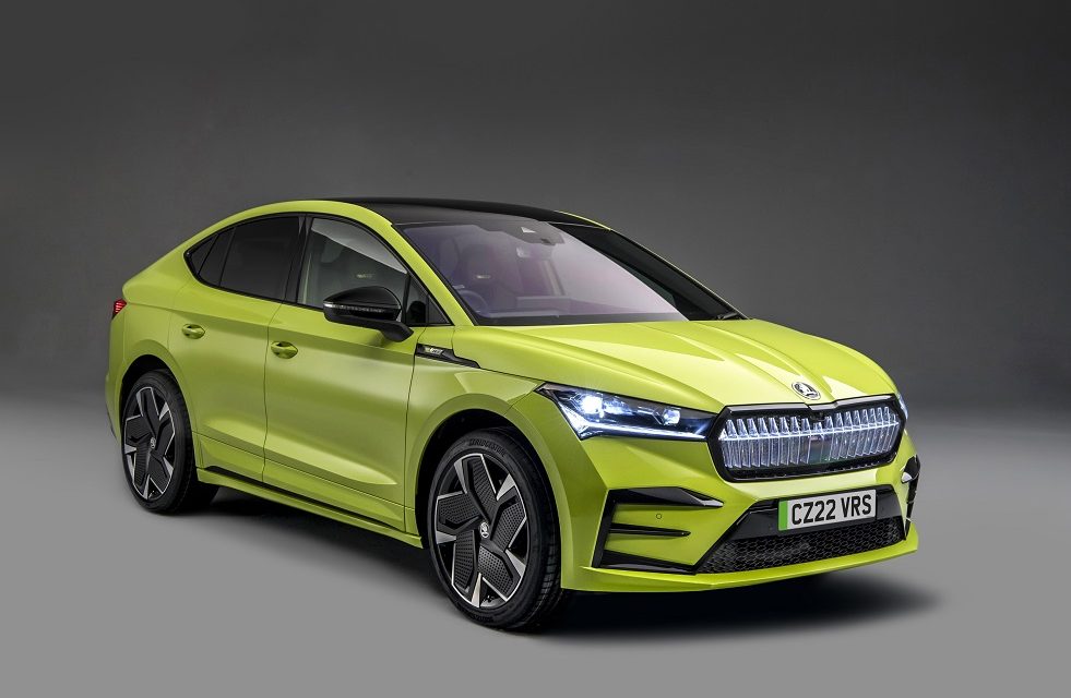 ŠKODA announces prices and specifications for its first ever fully-electric vRS model – the ENYAQ Coupé iV vRS