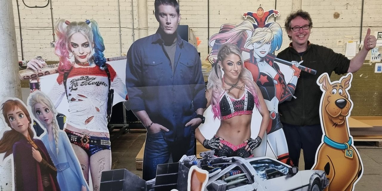 Celebrity cardboard cutout manufacturer invests in AI and automation to drive growth