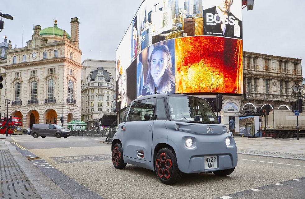 Citroën announces UK pricing for Ami 100% ëlectric and My Ami Cargo