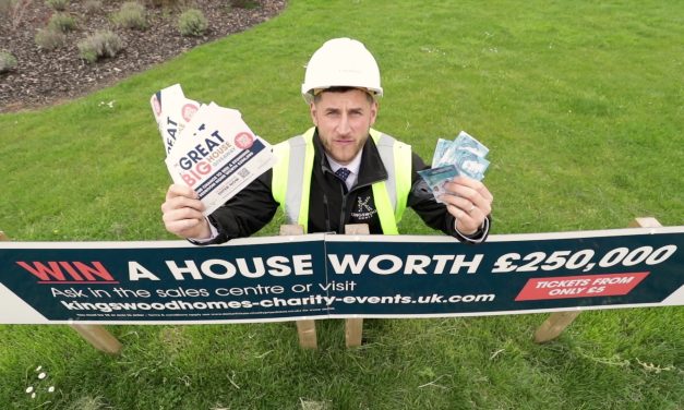 KINGSWOOD MAKES A SONG AND DANCE ABOUT HOSPICE HOUSE GIVEAWAY