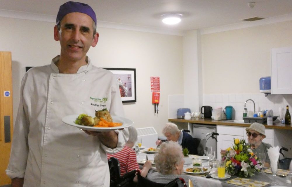 Stockport care home residents taste-test vegan supper – with shocking verdict