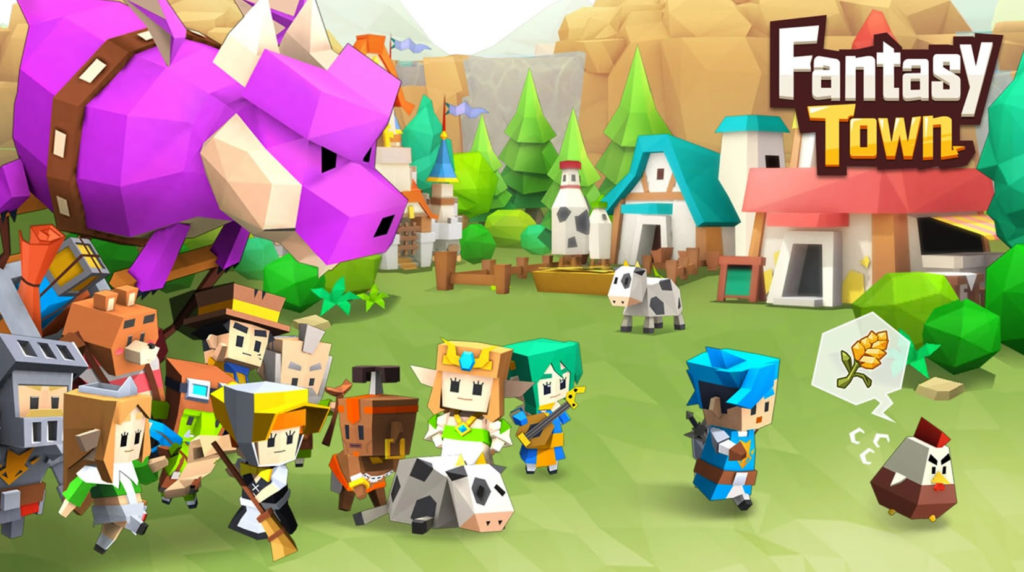 Fantasy Town Pre-Registration Begins Today